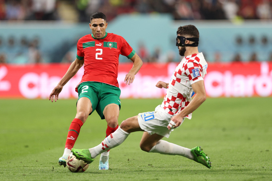 Croatia (phải) đã thể hiện bản lĩnh của mình. Ảnh: FIFA