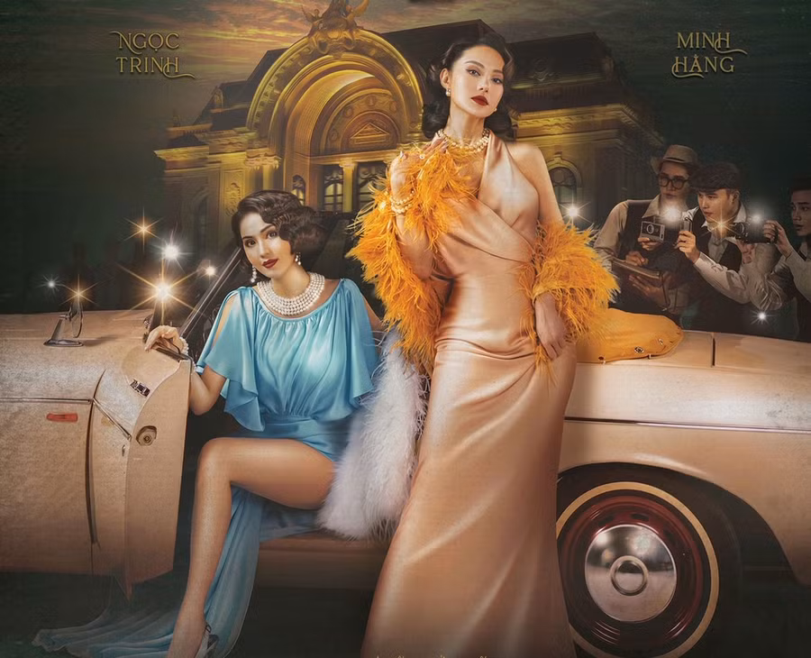 Minh Hằng và Ngọc Trinh trong Chị chị em em 2. Ảnh: ĐPCC