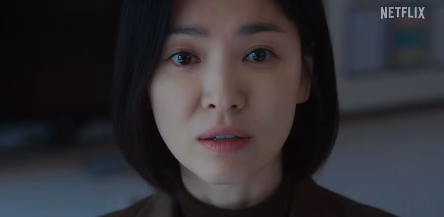 Nhan sắc của Song Hye Kyo ở tuổi 41 vẫn khiến người xem phải trầm trồ. Ảnh: Ảnh cắt từ video