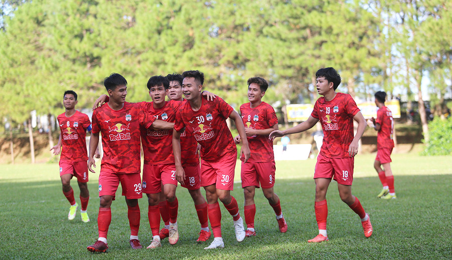 U21 HAGL đã có màn trình diễn thuyết phục tại vòng loại Giải U21 Quốc gia 2022. Ảnh: Văn Ngọc U21 HAGL đã có màn trình diễn thuyết phục tại vòng loại Giải U21 Quốc gia 2022. Ảnh: V.N