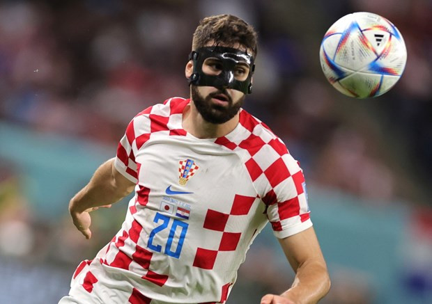 Trung vệ Josko Gvardiol của Croatia. Nguồn: Getty Images