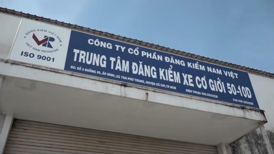 Trung tâm đăng kiểm xe cơ giới 50-10D là một trong số các trung tâm sai phạm