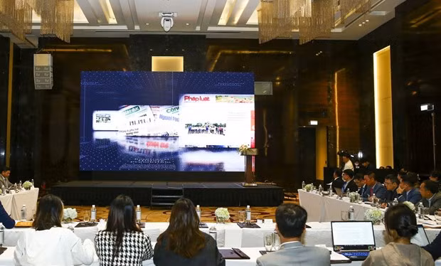 Quang cảnh hội thảo. (Ảnh: PV/Vietnam+)