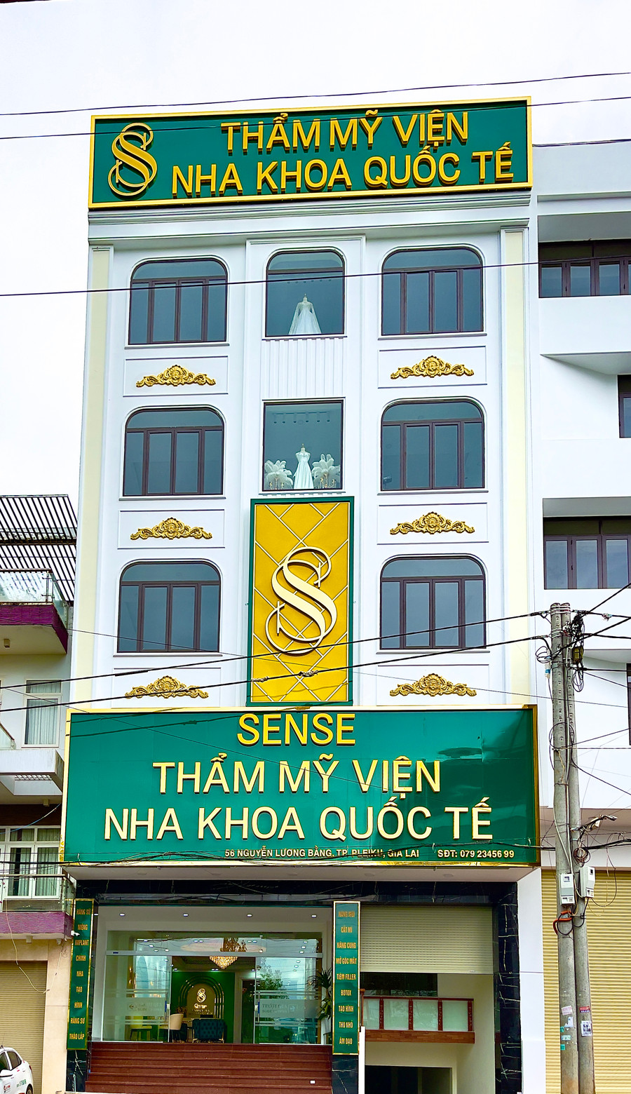 Thẩm mỹ viện Quốc tế SENSE (địa chỉ 56 Nguyễn Lương Bằng, phường Hoa Lư, TP. Pleiku)- nơi gửi gắm niềm tin phái đẹp. Ảnh cơ sở cung cấp.