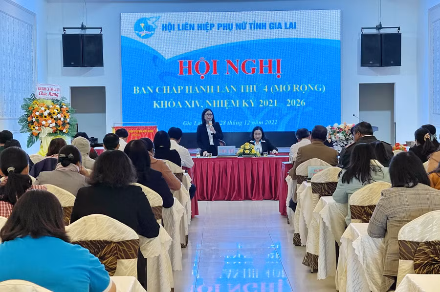 Quang cảnh hội nghị. Ảnh: Minh Châu Quang cảnh hội nghị