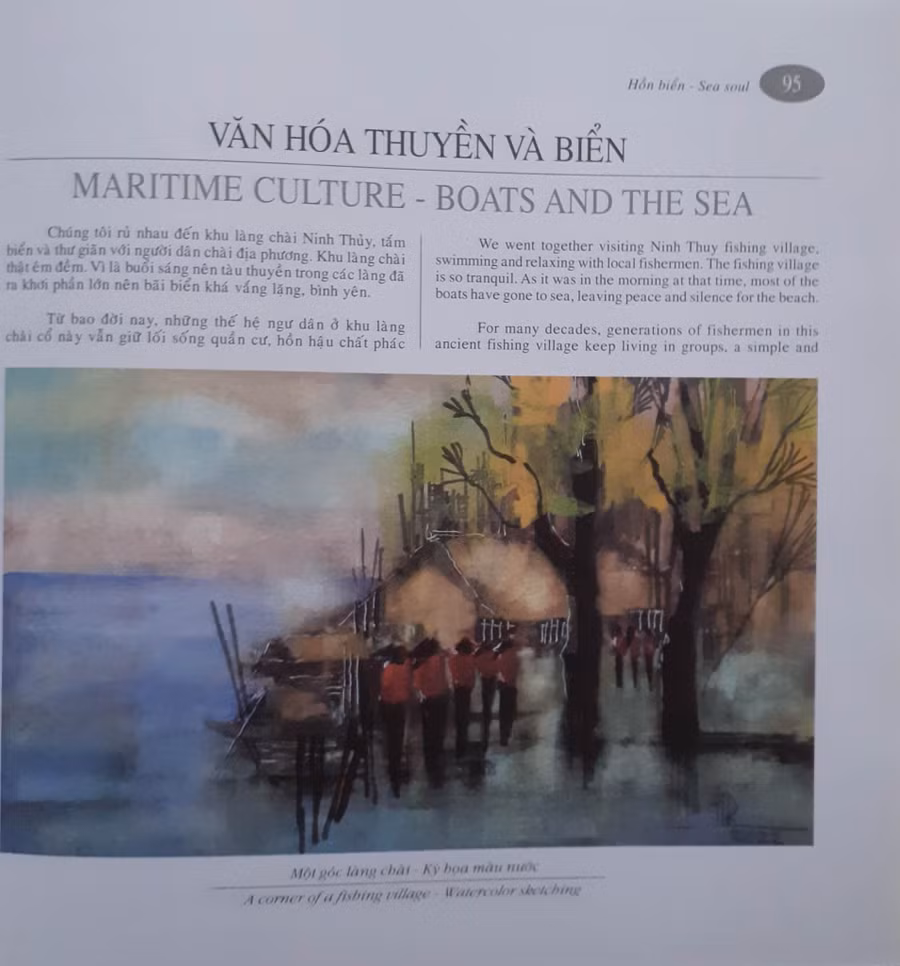 Một số chương của quyển sách du khảo Hồn biển