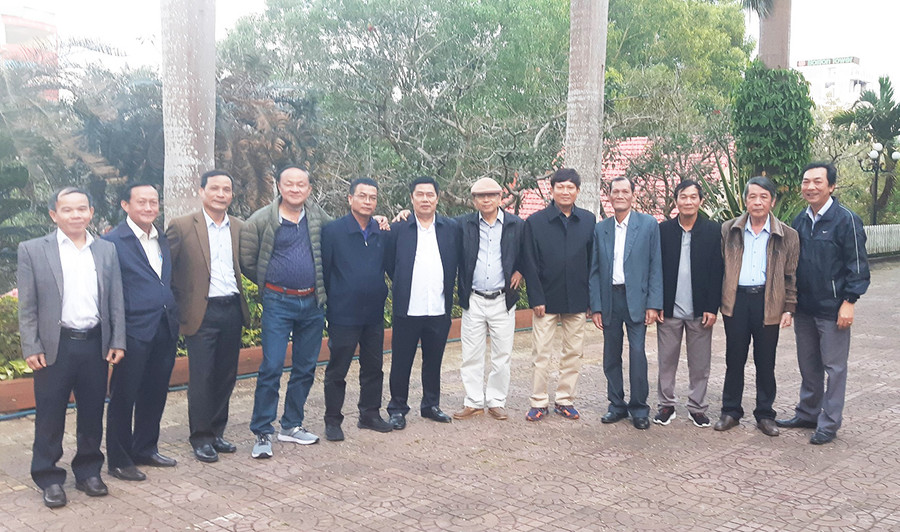 Các cán bộ tăng cường gặp mặt nhân 20 năm lên đường thực hiện nhiệm vụ. Ảnh: Duy Lê Các cán bộ tăng cường gặp mặt nhân 20 năm lên đường thực hiện nhiệm vụ. Ảnh: Duy Lê