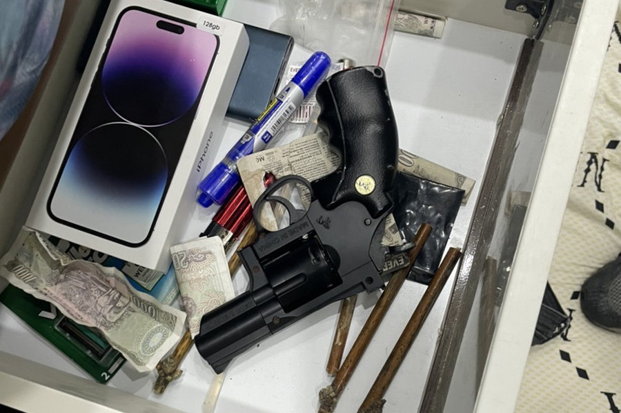 Khẩu súng công an thu giữ. Ảnh: Công an cung cấp