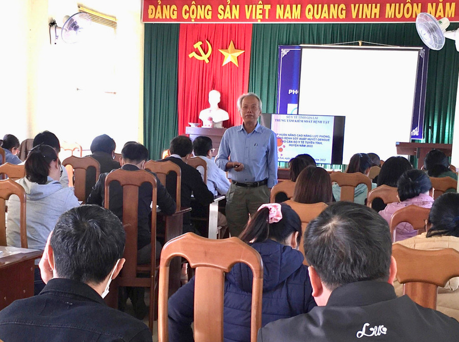 Quang cảnh lớp tập huấn, Ảnh: Như Nguyện