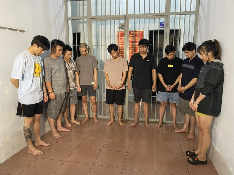 Các đối tượng bị Công an khởi tố về tội "Vu khống". Ảnh: BVPL Các đối tượng bị Công an khởi tố về tội