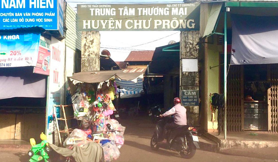 Huyện Chư Prông đang kêu gọi đầu tư dự án trung tâm thương mại. Ảnh: Hà Duy  Huyện Chư Prông đang kêu gọi đầu tư dự án trung tâm thương mại. Ảnh: Hà Duy