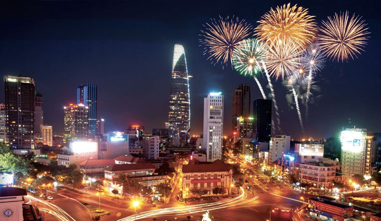 Không sử dụng ngân sách nhà nước tổ chức bắn pháo hoa chào mừng năm mới. Ảnh minh họa