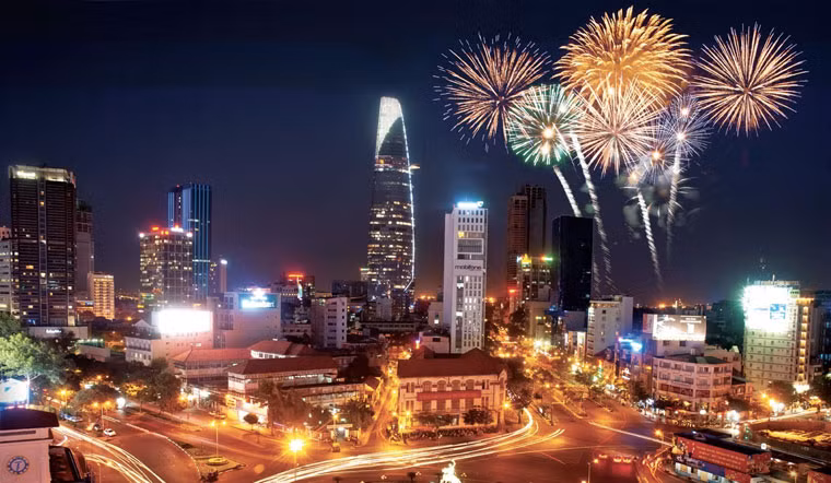 Không sử dụng ngân sách nhà nước tổ chức bắn pháo hoa chào mừng năm mới. Ảnh minh họa