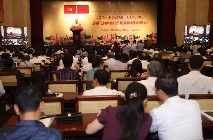 Hội nghị Báo chí toàn quốc tổ chức tại TP HCM sáng 24-12