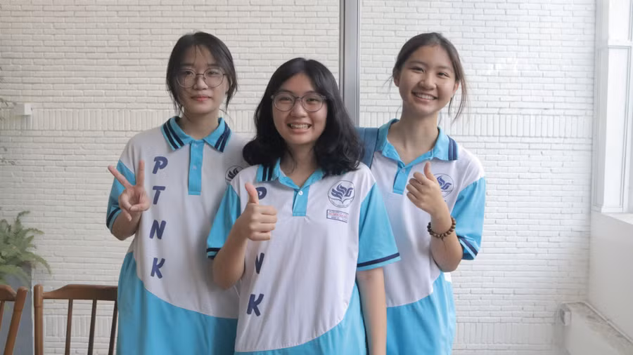 Nhóm nữ sinh lớp 10 với ý tưởng tạo ra 