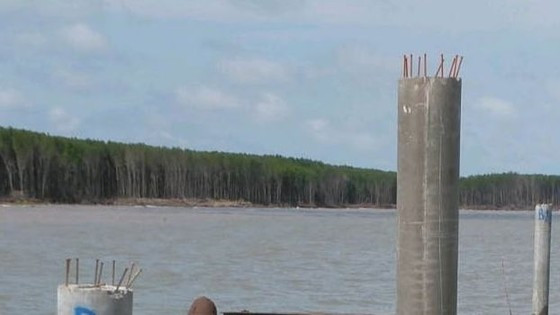 Lực lượng biên phòng đã tìm được thi thể nạn nhân cách hiện trường khoảng 100m