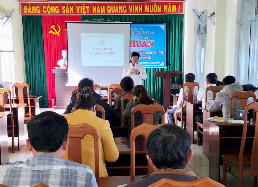 Quang cảnh lớp tập huấn. Ảnh: Như Nguyện Quang cảnh lớp tập huấn. Ảnh: Như Nguyện