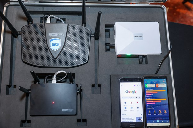 Bộ sản phẩm SafeGate Family. Ảnh: Minh Sơn/Vietnam+