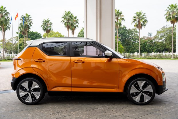 Chiều dài cơ sở của VF5 khá khiêm tốn trong phân khúc. (Ảnh nguồn: VinFast)