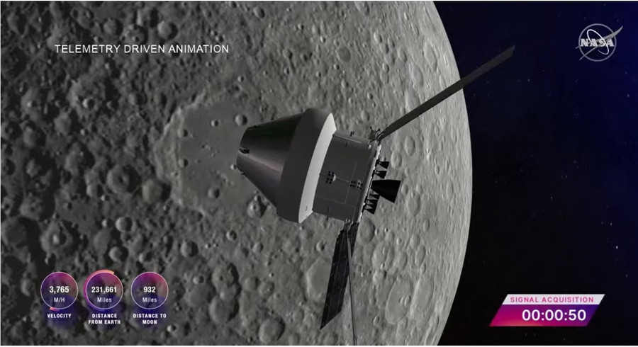 Hình ảnh từ sứ mệnh Mặt trăng Atermis I của NASA. Ảnh: NASA Hình ảnh từ sứ mệnh Mặt trăng Atermis I của NASA. Ảnh: NASA