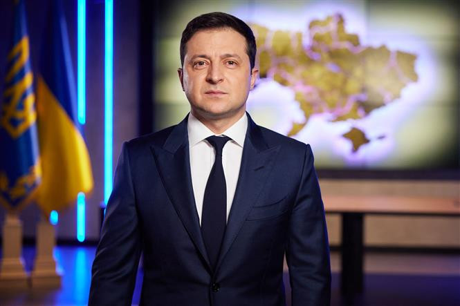 Tổng thống Zelensky. Ảnh AFP/TTXVN