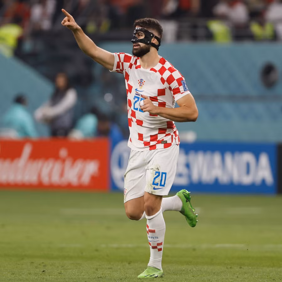 Gvardiol đã có bàn mở tỷ số cho Croatia. Ảnh: FIFA