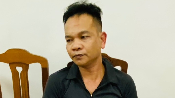 Nguyễn Thanh Vinh. Ảnh: CÔNG AN HUYỆN SƠN HÒA