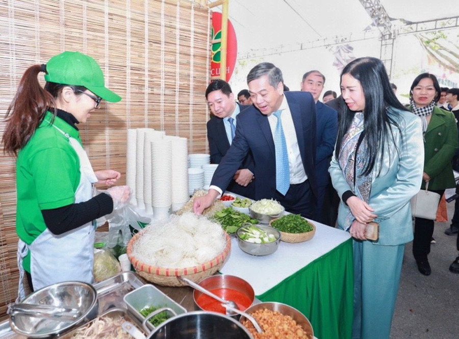  Phở khô Gia Lai nhận được sự quan tâm của đông đảo thực khách. Ảnh nhân vật cung cấp