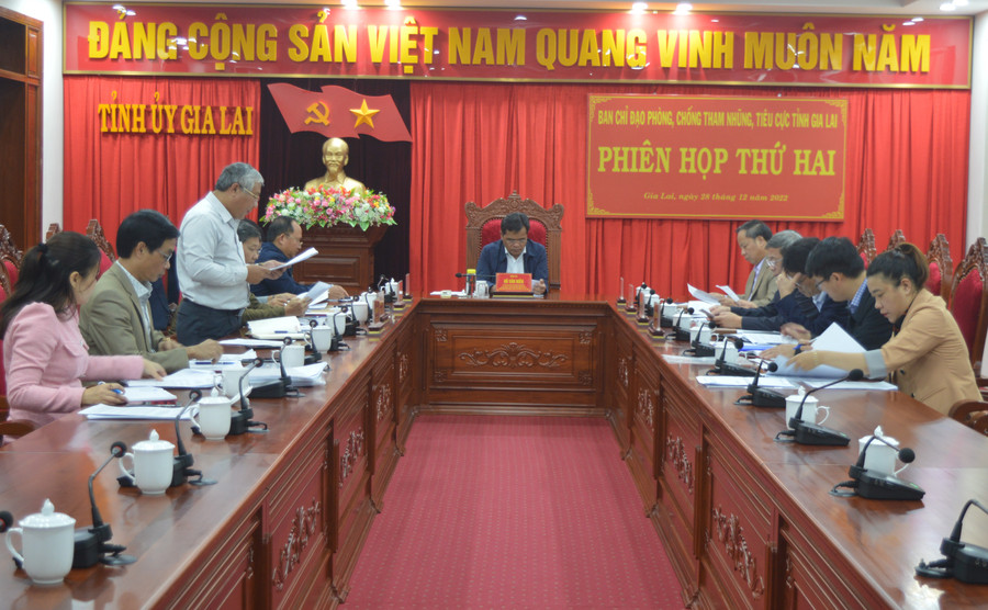 Quang cảnh phiên họp thứ hai. Ảnh: Anh Huy