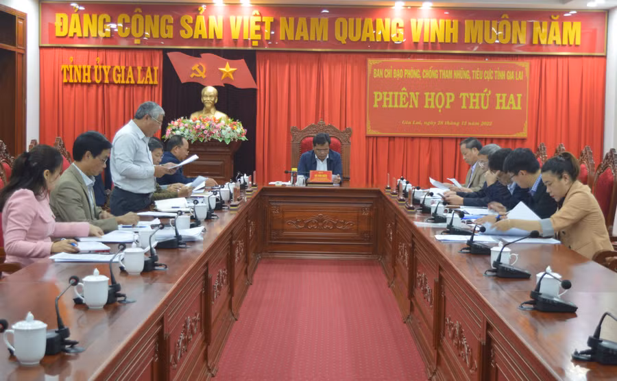 Quang cảnh phiên họp thứ hai. Ảnh: Anh Huy