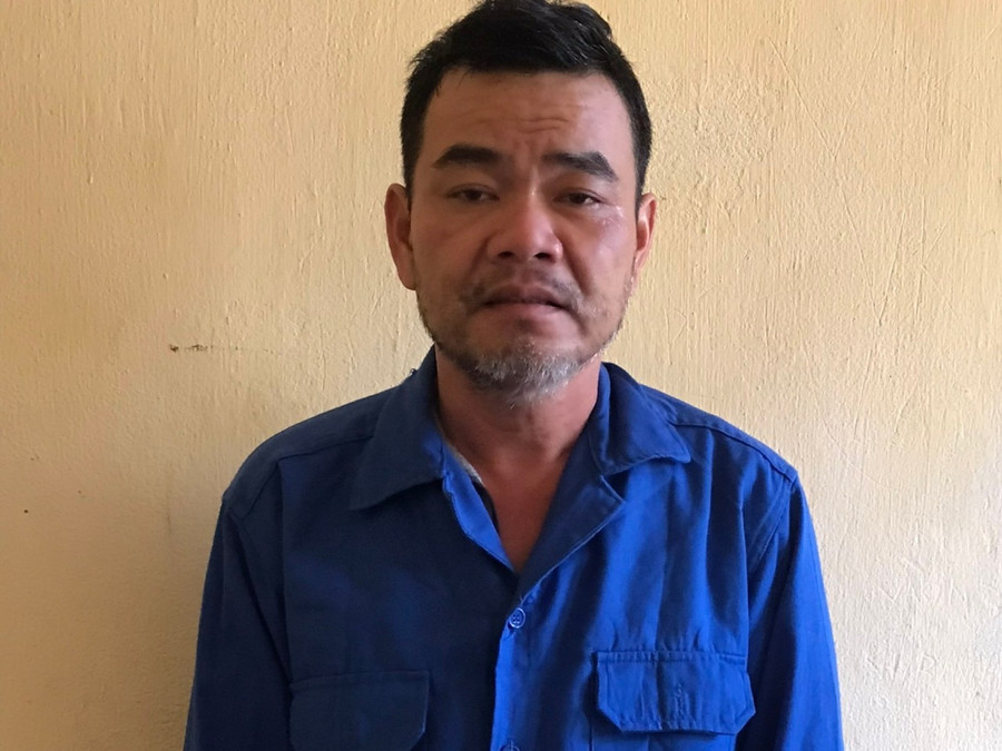 Đối tượng Nguyễn Anh Truyết bị bắt giữ về hành vi lừa đảo chiếm đoạt tài sản sau 3 năm lẩn trốn. Ảnh: Lê Anh