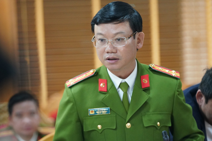 Đại tá Vũ Như Hà - Phó Cục trưởng C03. Ảnh: Việt Dũng