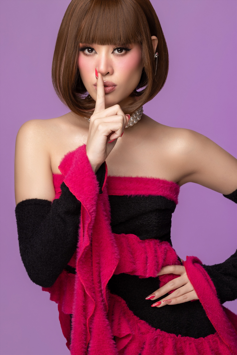 Ngày 7.12.2022, Khánh Vân đăng quang Hoa hậu Hoàn vũ Việt Nam 2019 tại Nha Trang. Ảnh: Nguyễn Long.