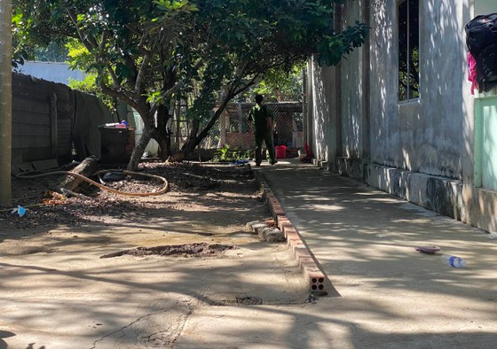 Hiện trường xảy ra vụ án mạng