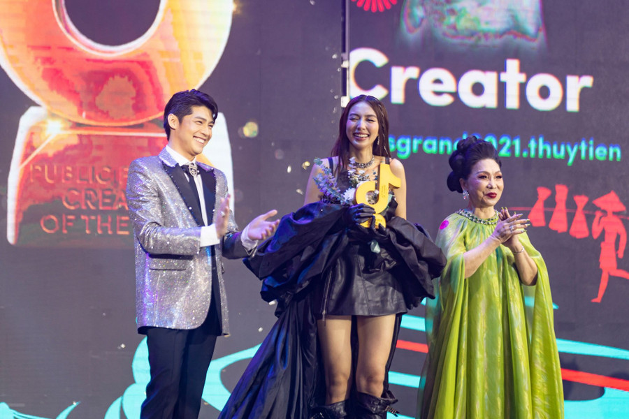 Theo ban tổ chức, Hoa hậu Thùy Tiên được nhớ đến với những nội dung giản dị và truyền cảm hứng tích cực đến người xem. Chính sự gần gũi của mình đã đưa hình ảnh của Thùy Tiên đến gần hơn với đông đảo cộng đồng trên TikTok. Ảnh: BTC