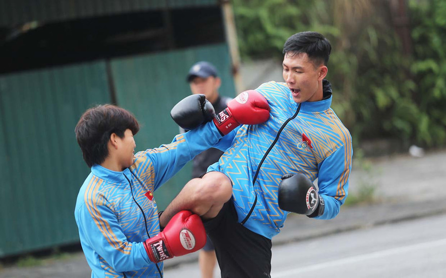  Các VĐV môn Vovinam kỳ vọng sẽ mang về huy chương cho thể thao Gia Lai. Ảnh: Văn Ngọc