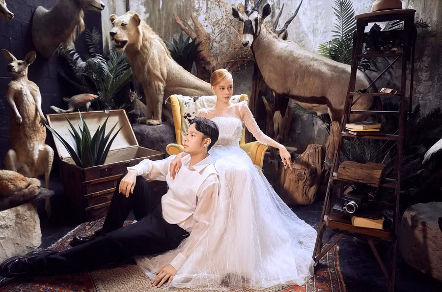 Trước khi đăng quang Hoa hậu Việt Nam 2022, Thanh Thủy từng làm người mẫu ảnh để có thêm thu nhập. Ảnh: NVCC