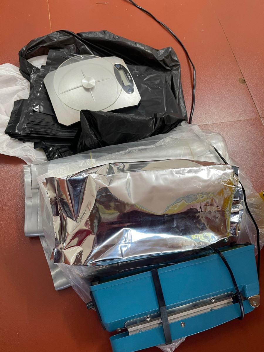 Cần sa đã được đóng gói. Ảnh Công an huyện Chư Sê cung cấp Cần sa đã được đóng gói. Ảnh: Lê Anh.