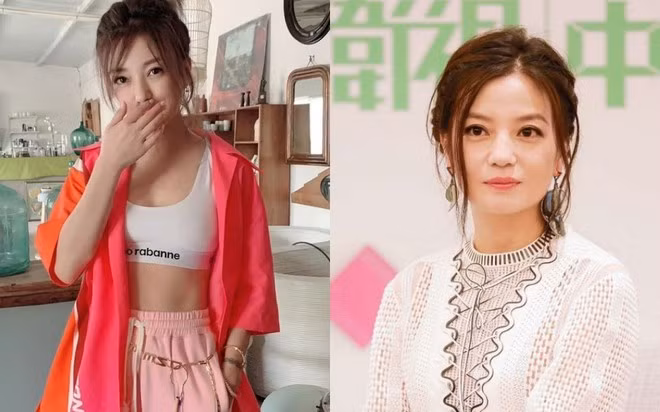 Triệu Vy khoe vòng eo con kiến trong trang phục thể thao ẢNH: WEIBO NV