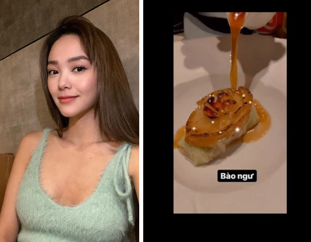 Minh Hằng phấn khởi vì được đi thưởng thức đồ ăn ngon: “Phố lên đèn thì em lên đồ”.