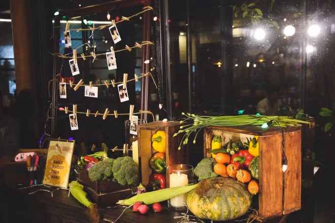  Những mẫu trang trí độc đáo tại đám cưới không tạo ra rác thải khó phân hủy của Thảo - Ảnh: Nhân vật cung cấp