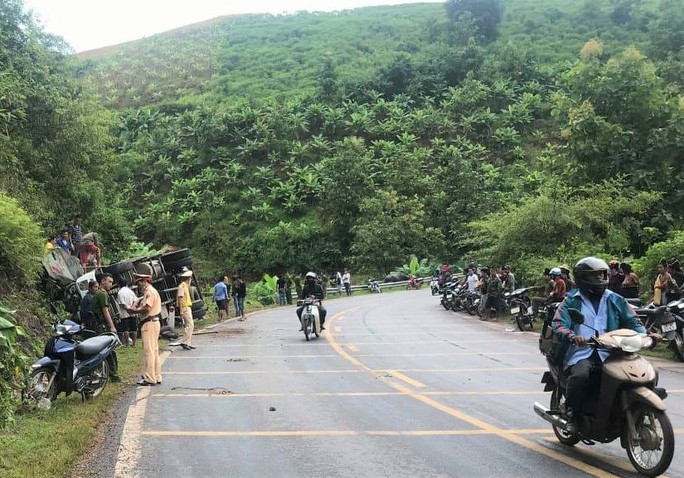 Hiện trường xảy ra vụ tai nạn Hiện trường xảy ra vụ tai nạn