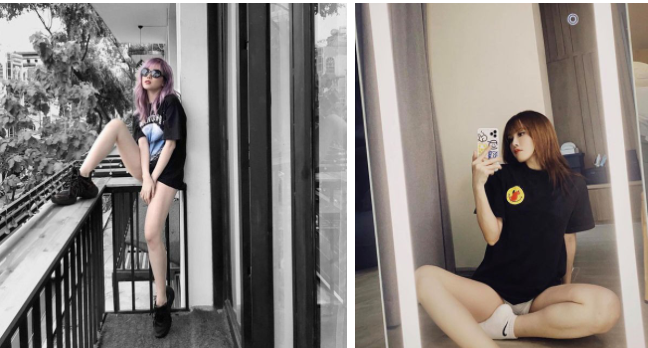 Đây cũng không phải lần đầu nữ ca sĩ Thiều Bảo Trâm táo bạo diện đồ theo phong cách thời trang vừa tôn khéo đôi chân dài nhưng cũng dễ gây hiểu lầm là mặc phản cảm thế này.