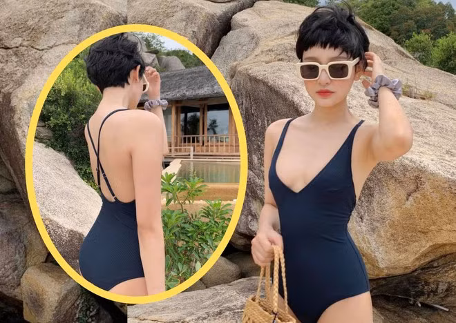 Hiền Hồ 'đốt mắt' khán giả trong trang phục áo tắm gợi cảm ẢNH: INSTAGRAM NV