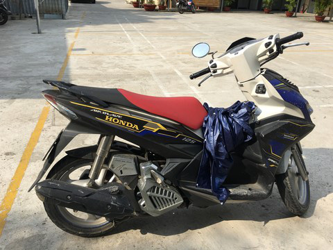  Xe máy gây án mà Bộ mượn của người quen.