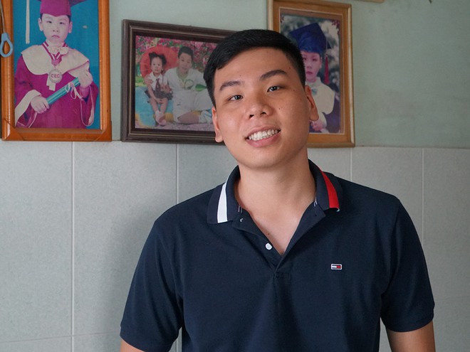 Đào Đình Đức với khát khao được đến giảng đường đại học ẢNH: LÊ NAM