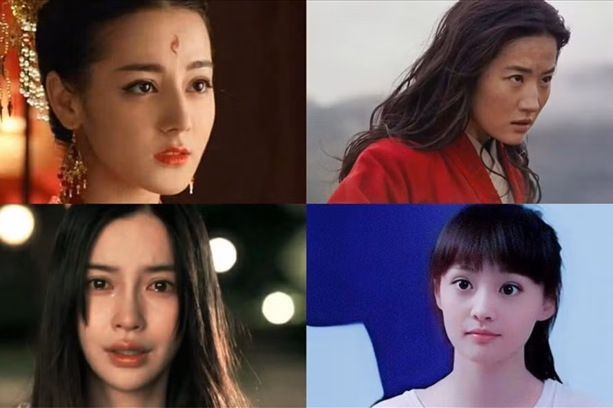 Lưu Diệc Phi, Địch Lệ Nhiệt Ba và nhiều mỹ nhân Hoa ngữ diễn xuất một màu. Ảnh: Cắt phim.