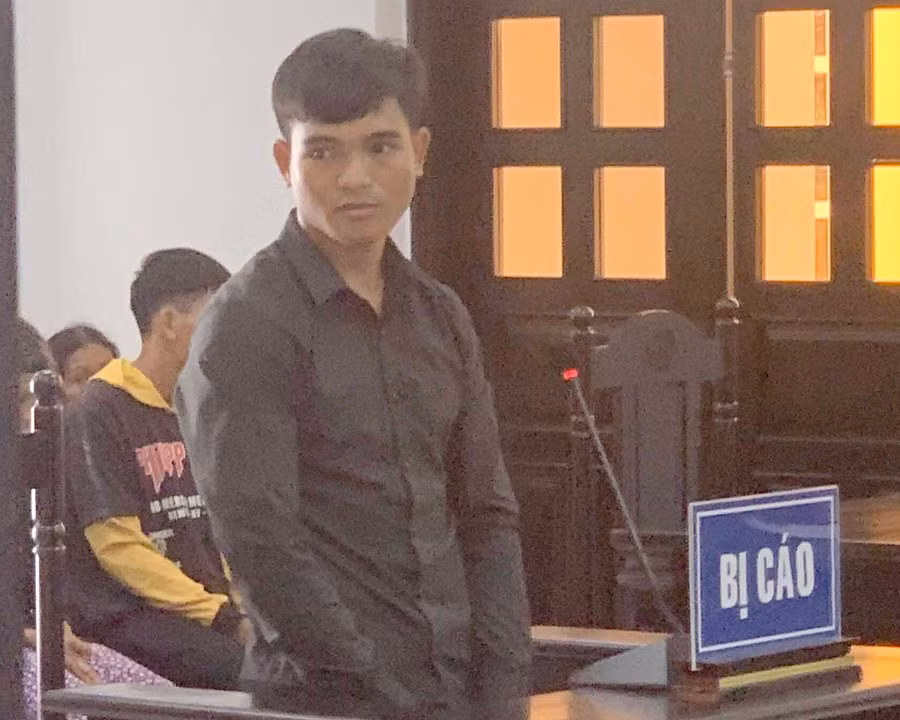 Bị cáo Siu Kamin tại phiên tòa. Ảnh: Quang Lê