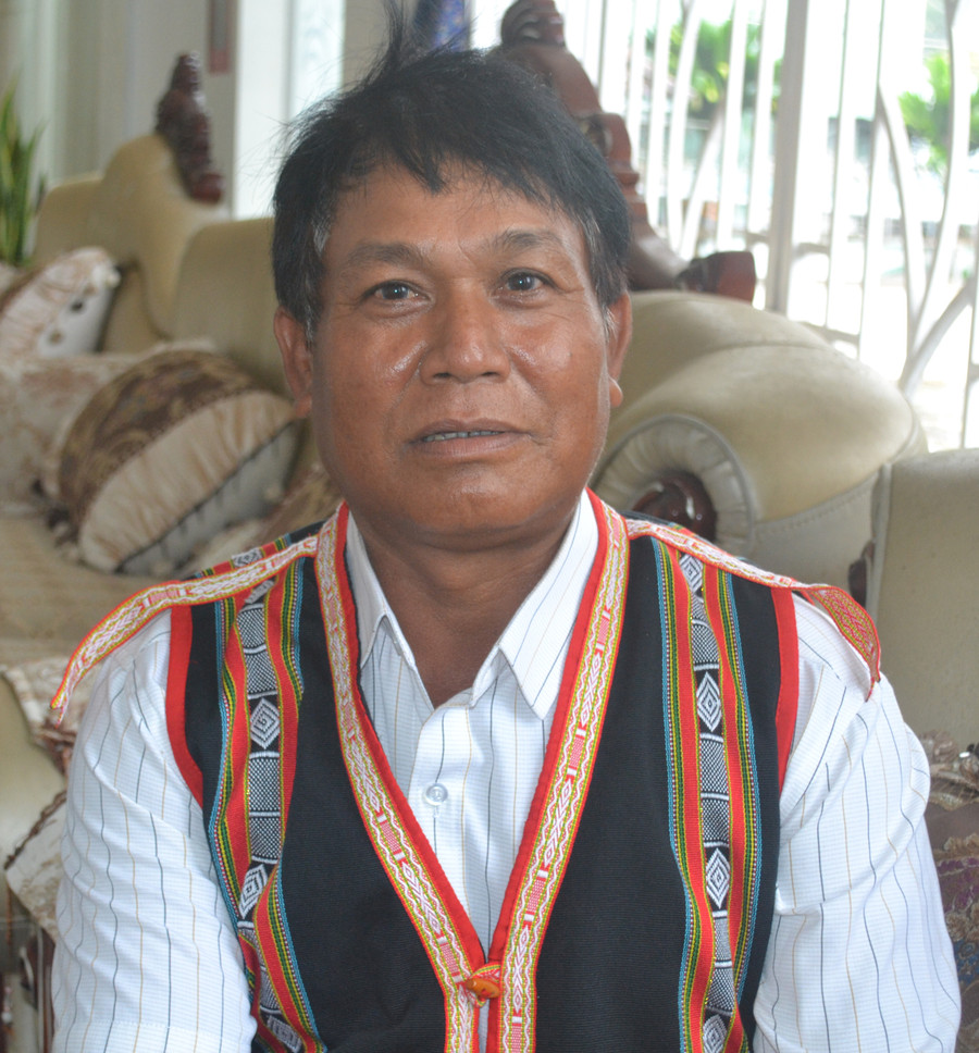 Ông Siu Grát. Ảnh: Hoàng Cư