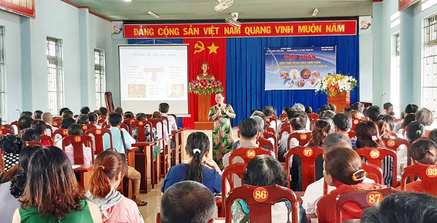  Quang cảnh buổi tập huấn. Ảnh: Anh Quân